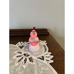 Hallmark Light Up Mini Snowman Globe